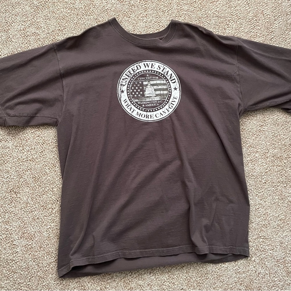 Vintage concert United We Stand Tee from 2001